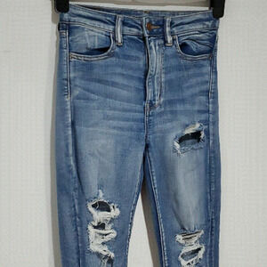 AMERICAN Eagle next level stretch 26x28 size 2 highest rise jeggings